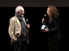 il Federico Fellini Platinum Award per Radford consegnato da Francesca Fabbri Fellini