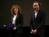 Valeria Golino consegna il premio Fellini a Paolo Sorrentino