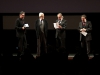Sergio Castellitto riceve il premio Fellini da Ettore Scola